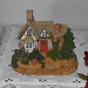 Vintage Ks Collection Collectable Small Cottage House Figurine Decor